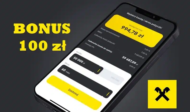 Bonus Raiffeisen Digital Bank - 100 zł