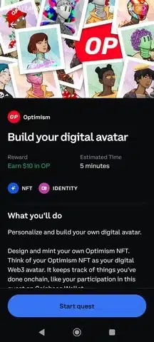 Build-your-digital-avatar-quest-bonus-Coinbase-forsawsieci