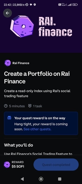 Dołącz do Rai Finance Create a Portfolio on Rai