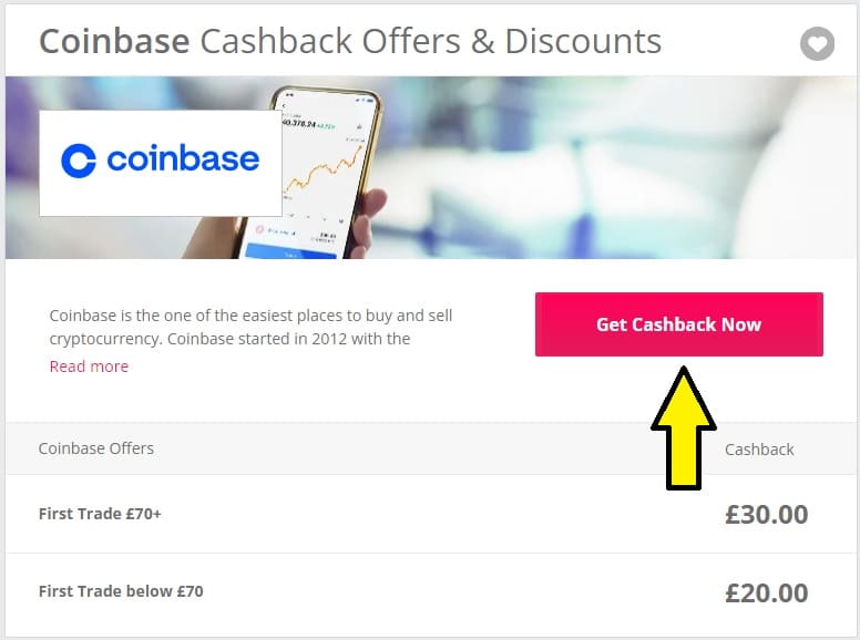 tu kliknij Topcashback.co.uk i bonus Coinbase forsawsieci